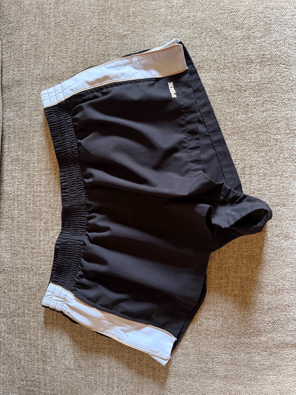 PINK Victoria's Secret Black and White Girls' Athletic Shorts NWOT